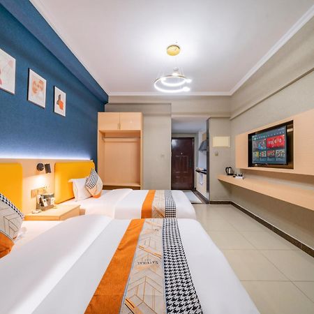 Pazhou Angda International Aparthotel Canton Fair Branch Eksteriør bilde