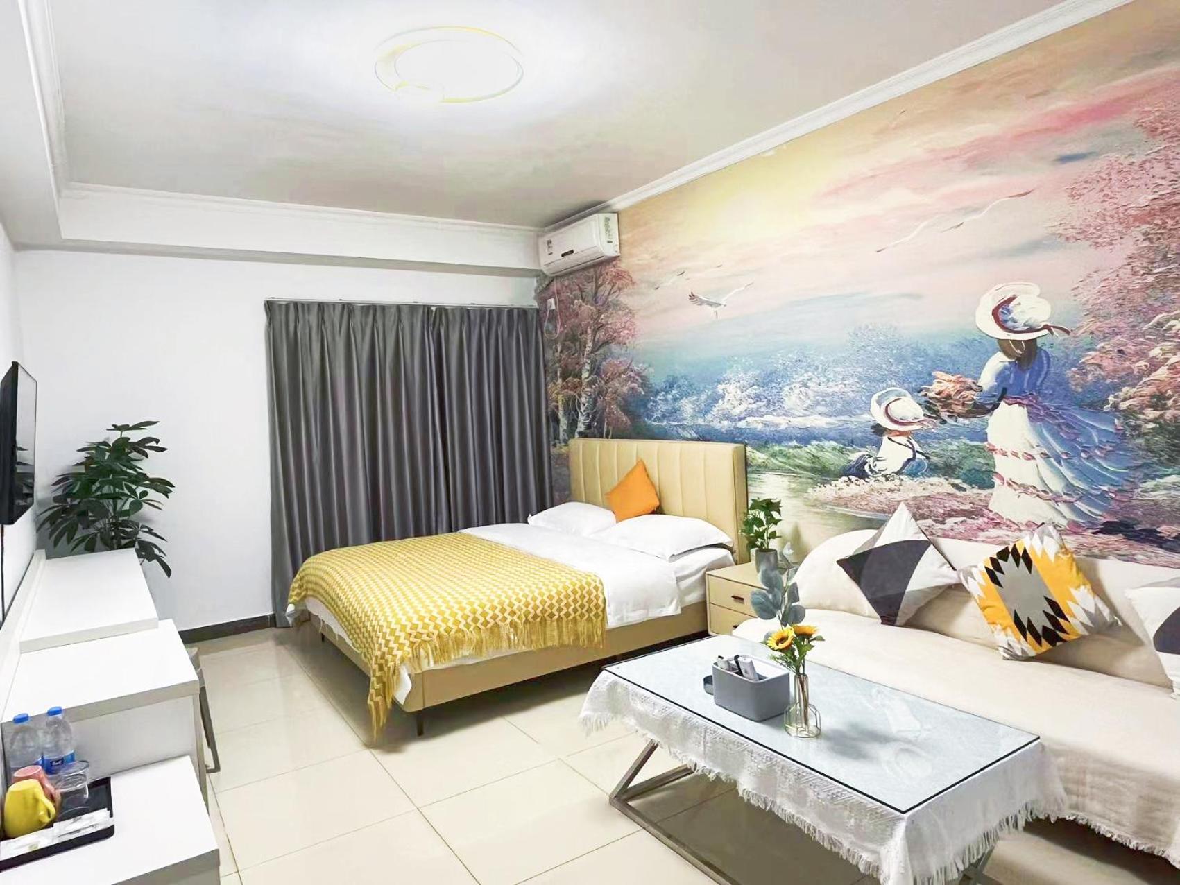 Pazhou Angda International Aparthotel Canton Fair Branch Eksteriør bilde