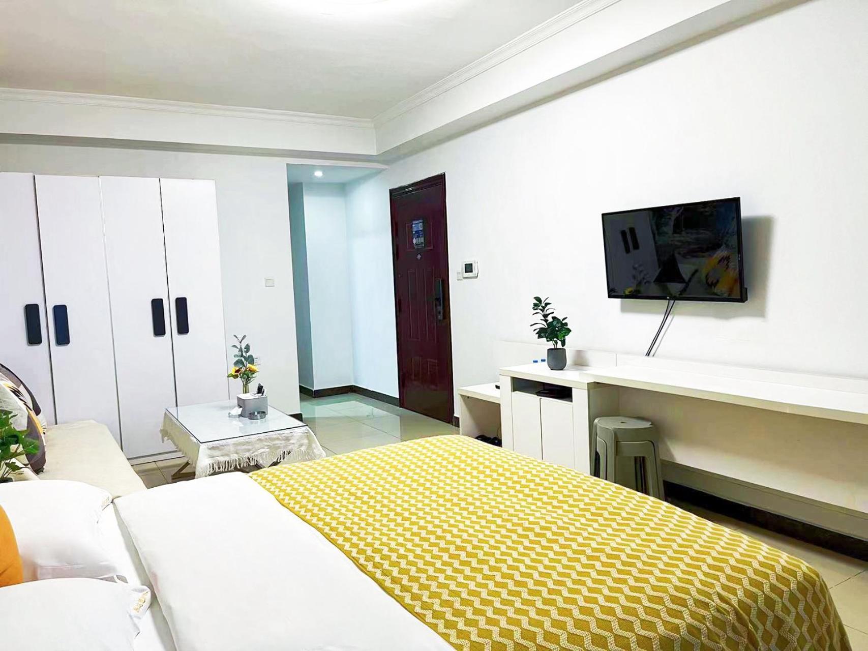 Pazhou Angda International Aparthotel Canton Fair Branch Eksteriør bilde