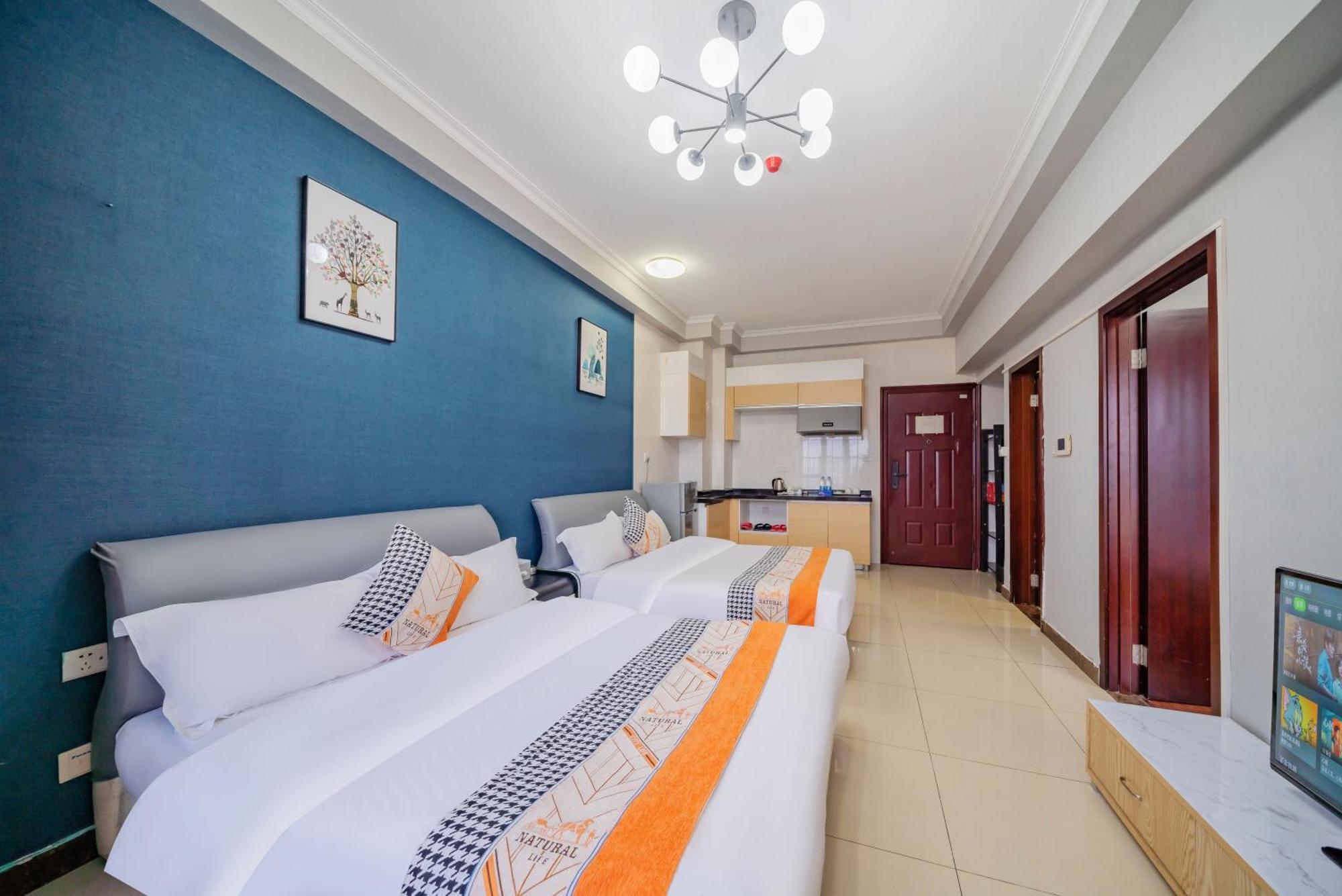 Pazhou Angda International Aparthotel Canton Fair Branch Eksteriør bilde