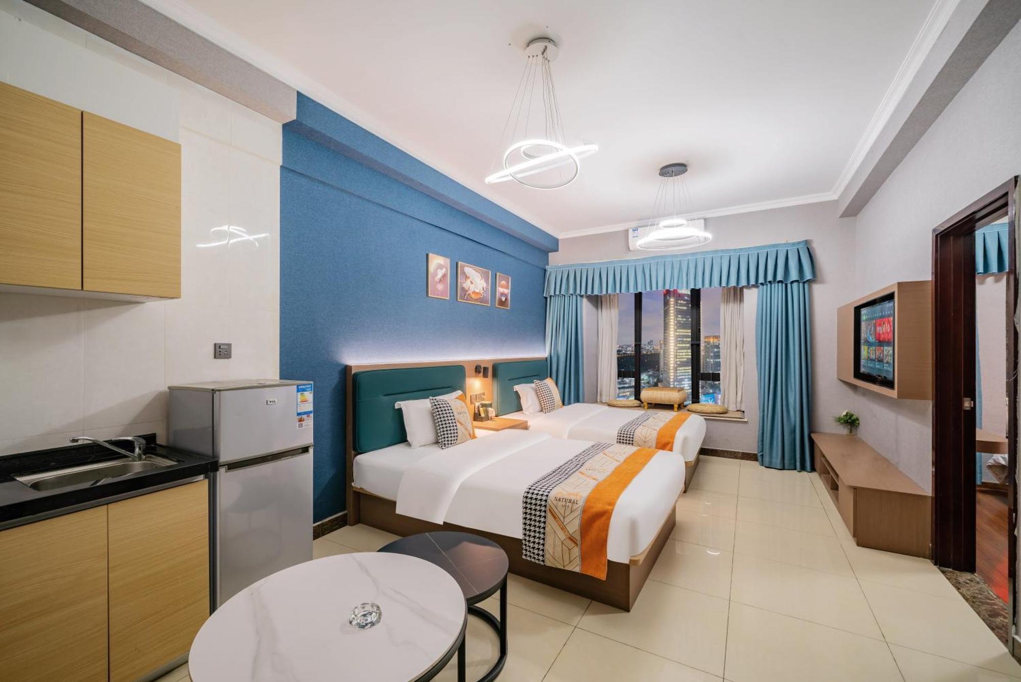 Pazhou Angda International Aparthotel Canton Fair Branch Eksteriør bilde
