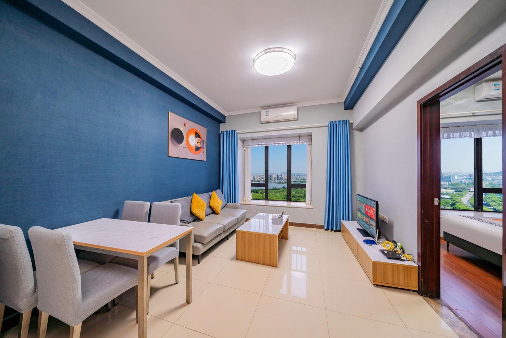 Pazhou Angda International Aparthotel Canton Fair Branch Eksteriør bilde