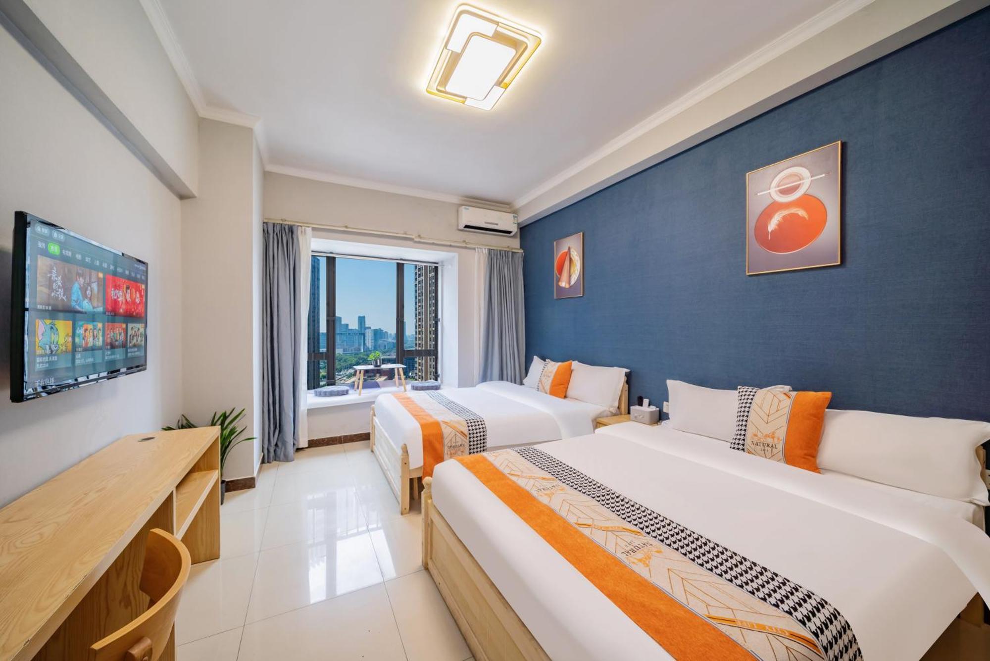 Pazhou Angda International Aparthotel Canton Fair Branch Eksteriør bilde