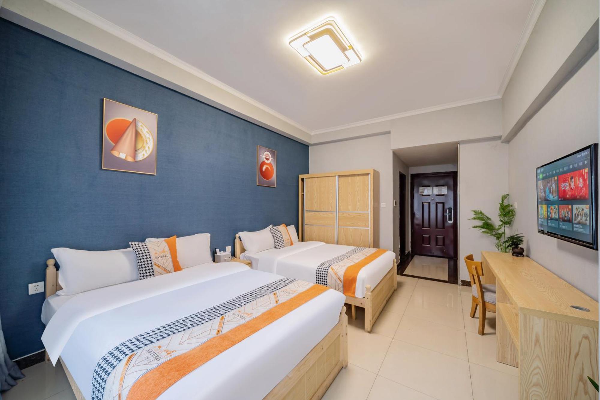 Pazhou Angda International Aparthotel Canton Fair Branch Eksteriør bilde