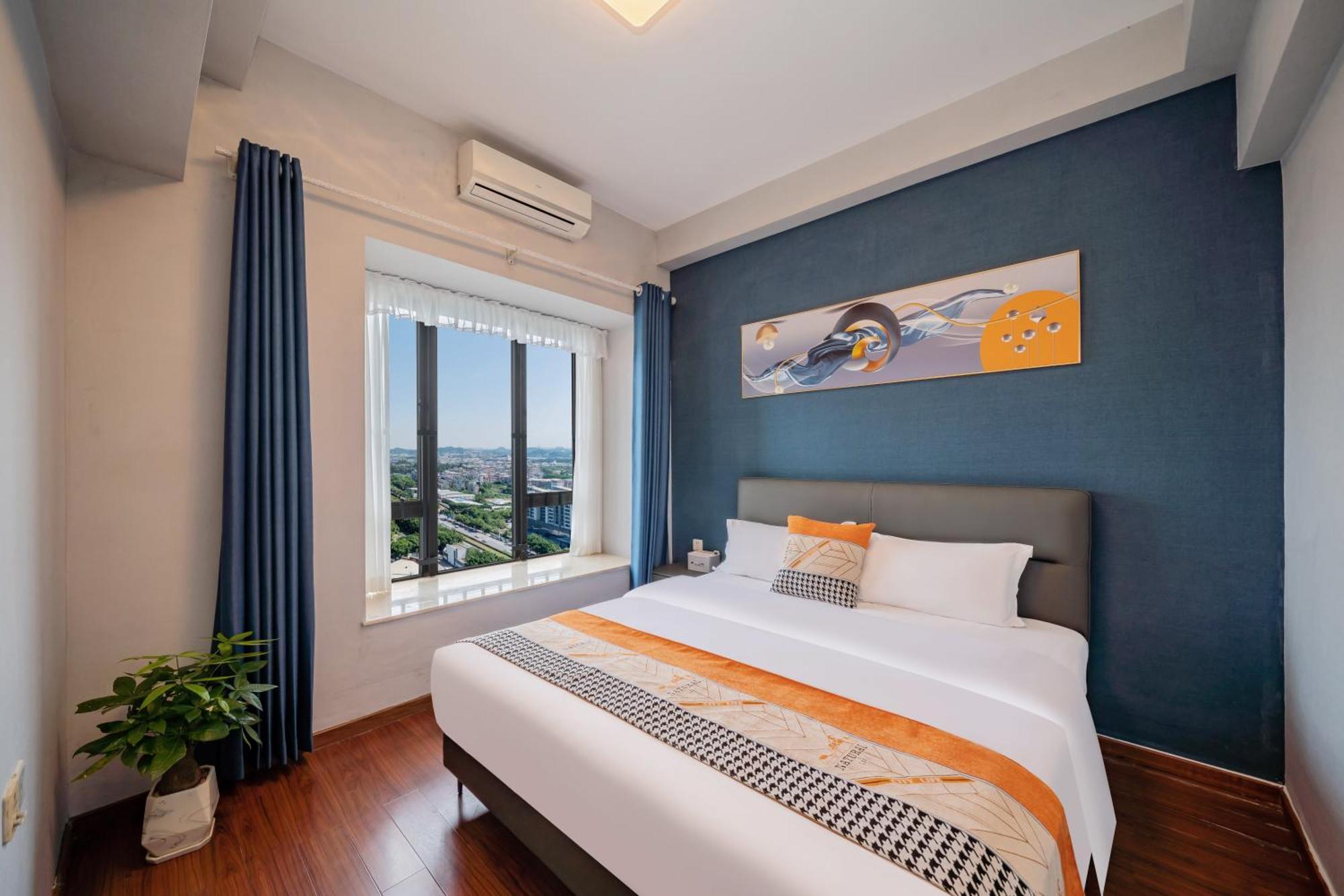 Pazhou Angda International Aparthotel Canton Fair Branch Eksteriør bilde