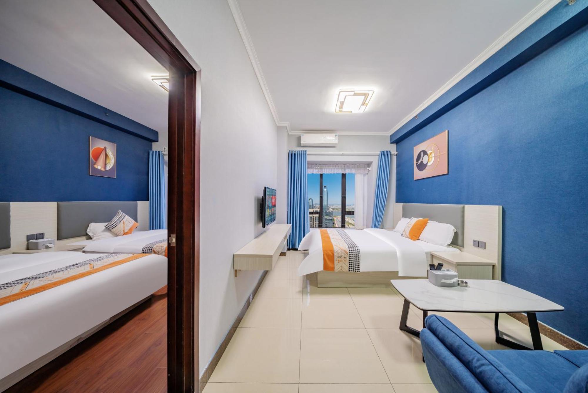 Pazhou Angda International Aparthotel Canton Fair Branch Eksteriør bilde