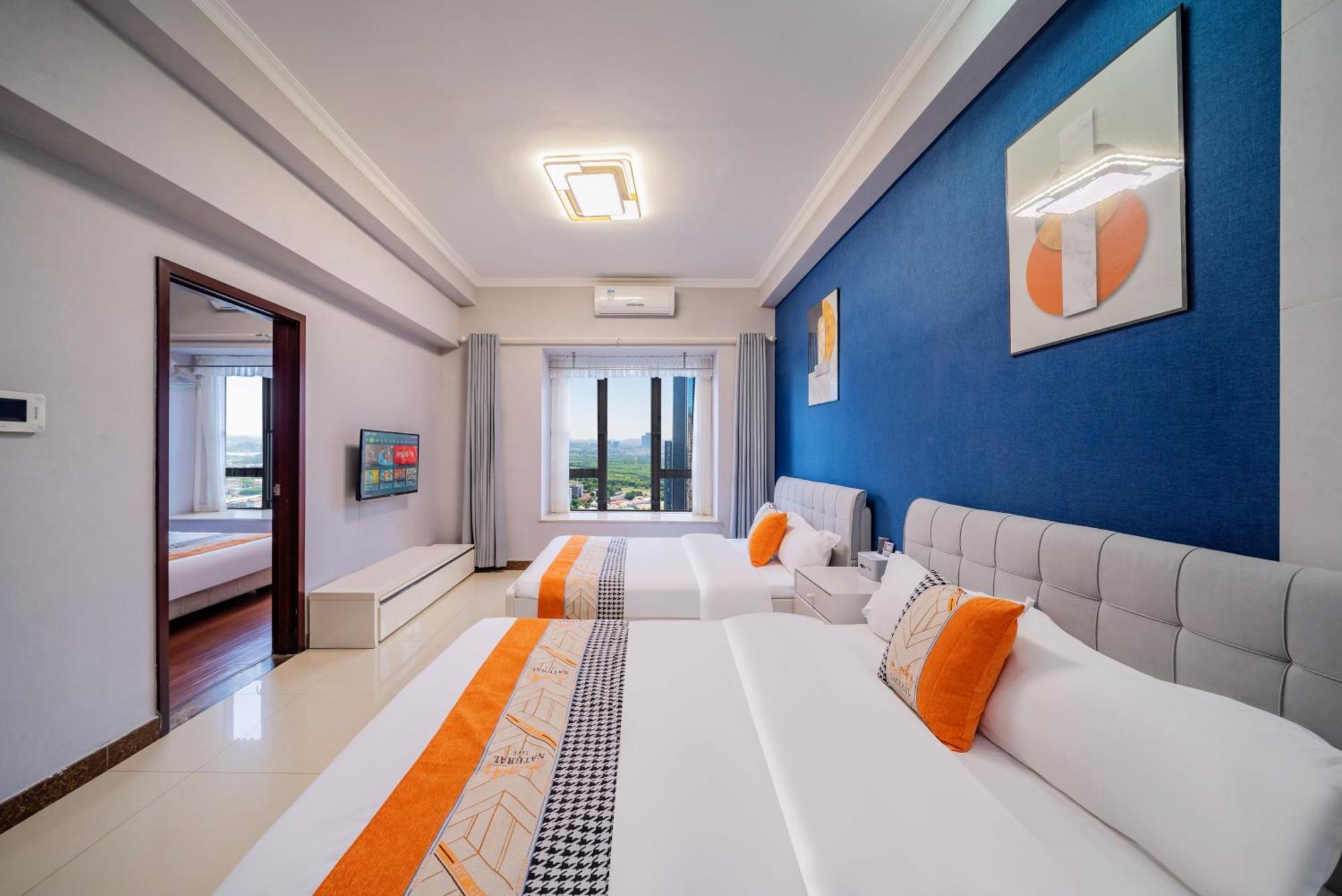 Pazhou Angda International Aparthotel Canton Fair Branch Eksteriør bilde