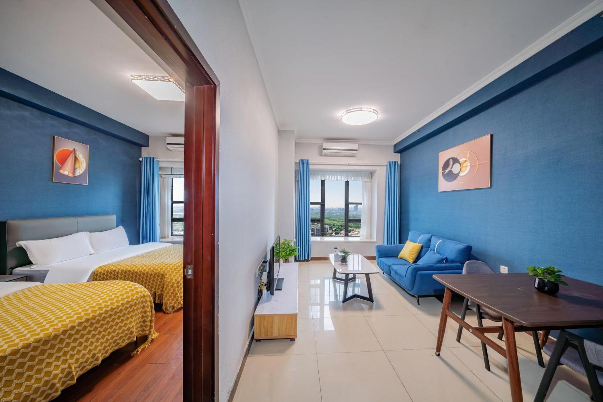 Pazhou Angda International Aparthotel Canton Fair Branch Eksteriør bilde
