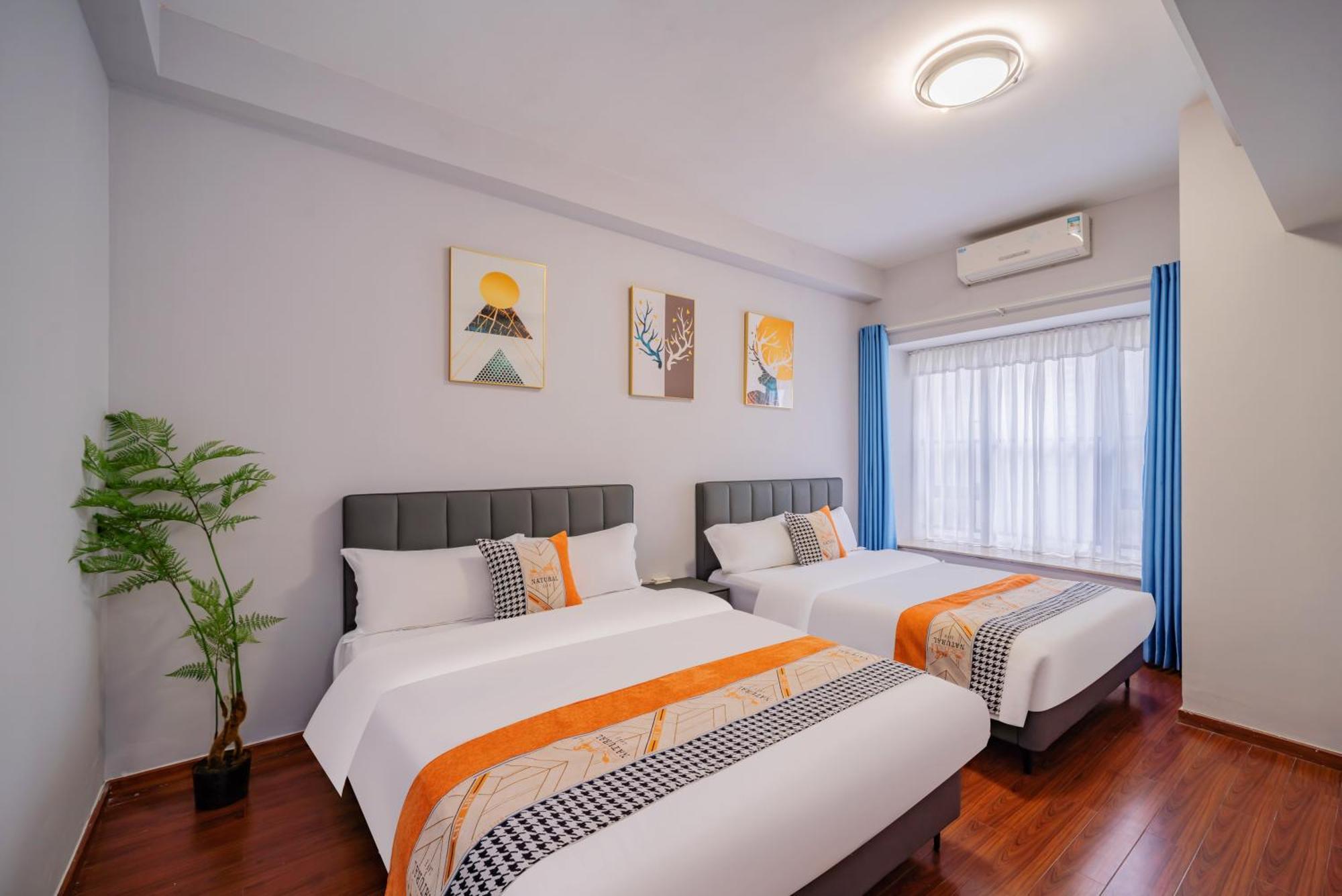 Pazhou Angda International Aparthotel Canton Fair Branch Eksteriør bilde