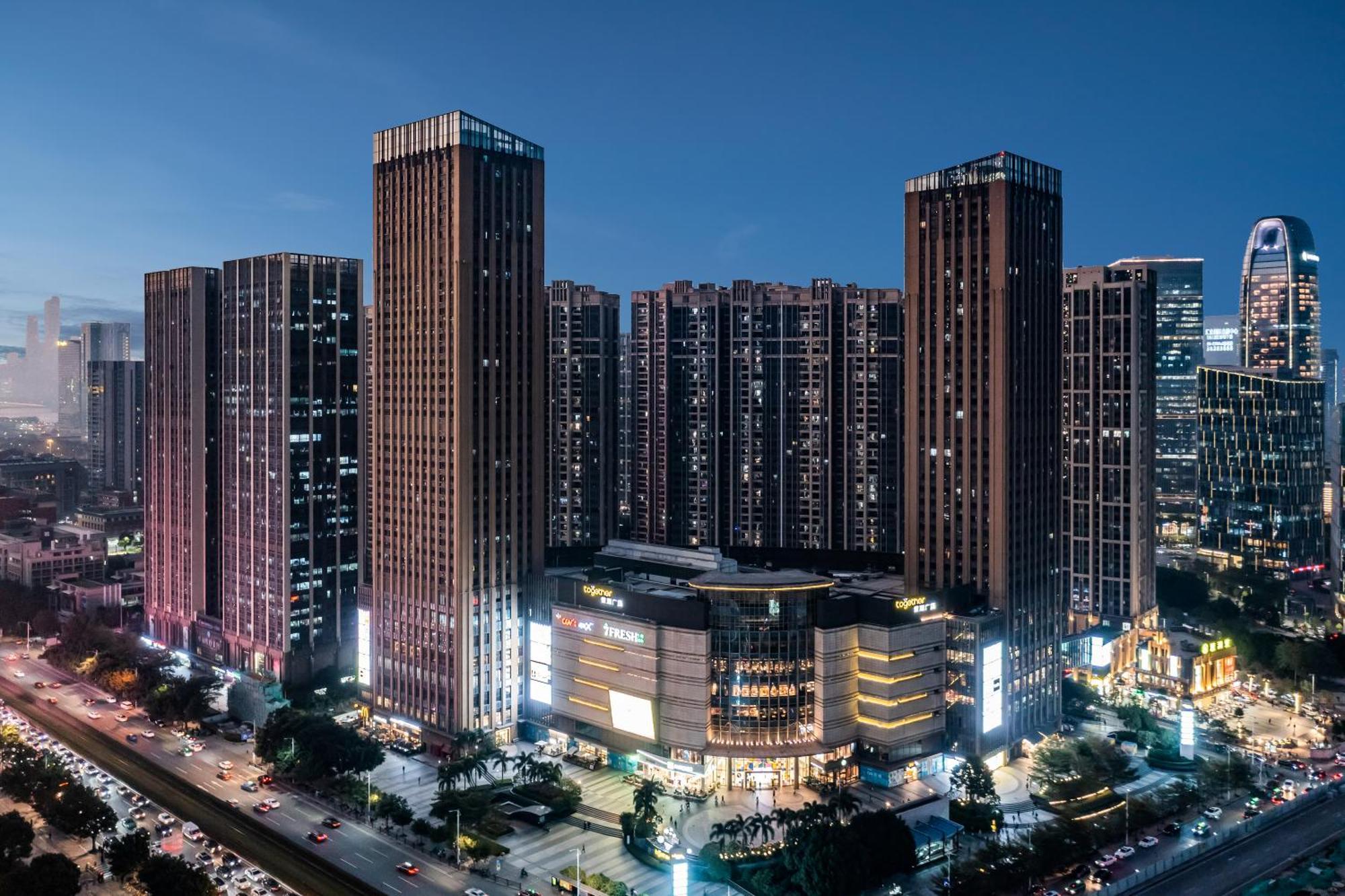 Pazhou Angda International Aparthotel Canton Fair Branch Eksteriør bilde