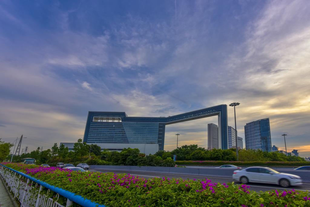 Pazhou Angda International Aparthotel Canton Fair Branch Eksteriør bilde