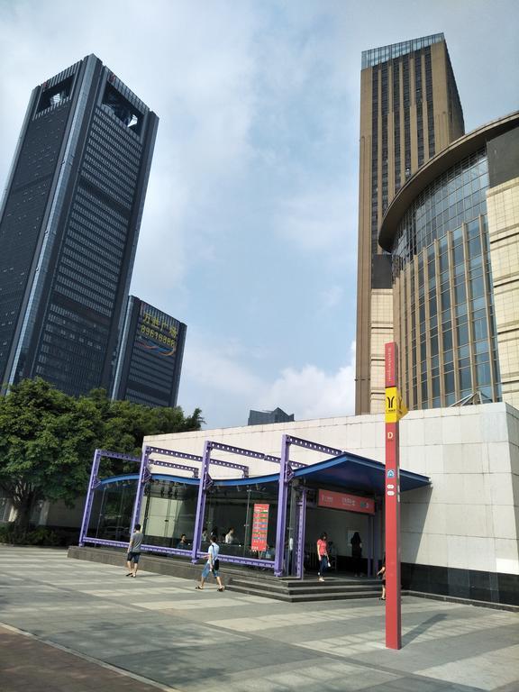 Pazhou Angda International Aparthotel Canton Fair Branch Eksteriør bilde